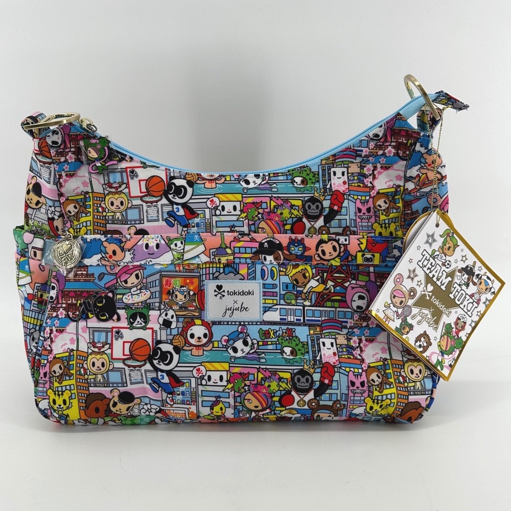 Tokidoki x Ju-Ju-Be HoboBe Team Toki Hobo/Diaper Bag JB31290 Multi